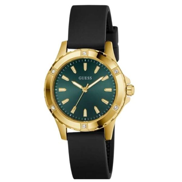 Guess Silicon Black Women Watch GW0949L2