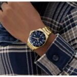 Guess Stainless Steel Gold Men Watch GW0968G2