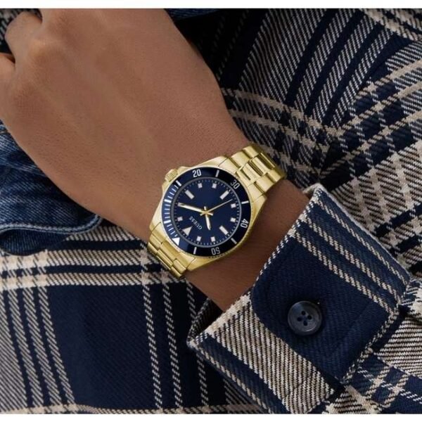 Guess Stainless Steel Gold Men Watch GW0968G2