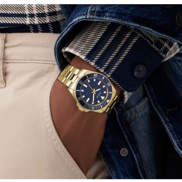 Guess Stainless Steel Gold Men Watch GW0968G2