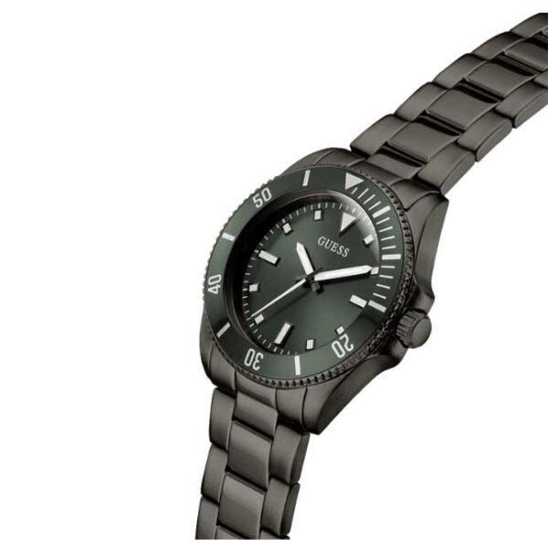 Guess Stainless Steel Gun Metal Men Watch GW0968G3