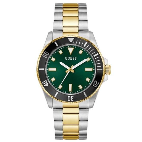 Guess Stainless Steel Two Tone Men Watch GW0968G4