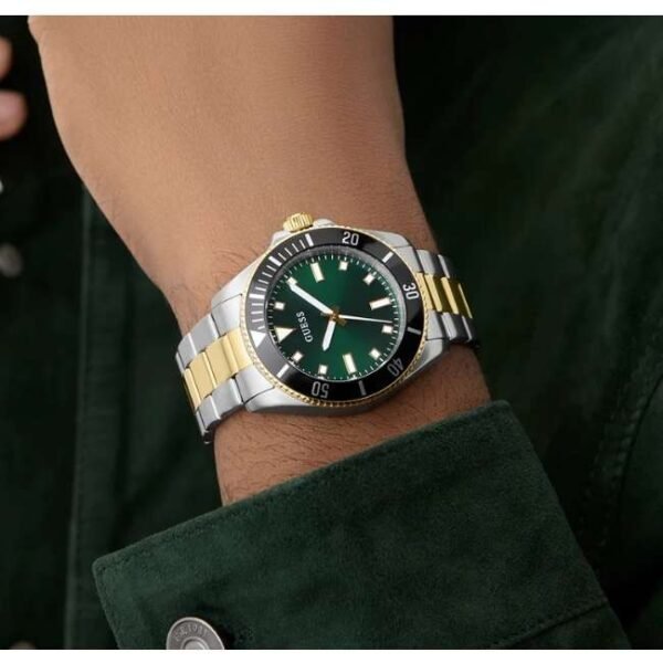 Guess Stainless Steel Two Tone Men Watch GW0968G4