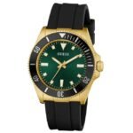 Guess Silicon Black Men Watch GW0969G2