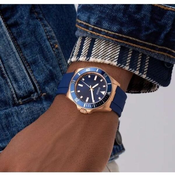 Guess Silicon Blue Men Watch GW0969G3