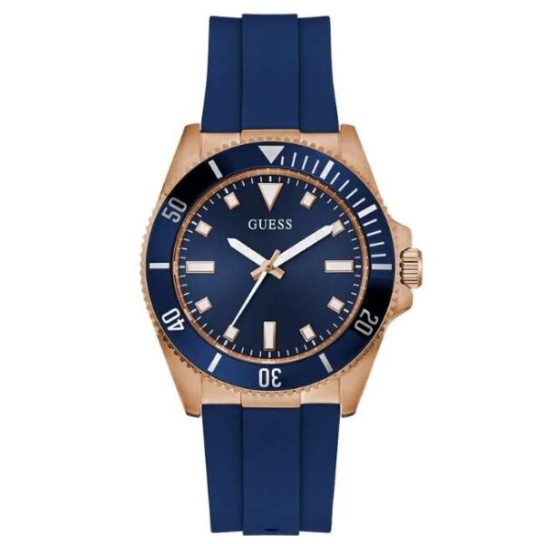 Guess Silicon Blue Men Watch GW0969G3