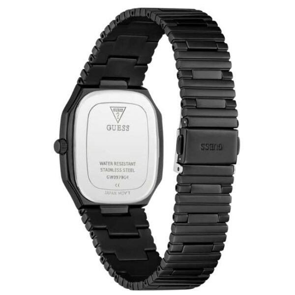 Guess Stainless Steel Black Men Watch GW0978G4