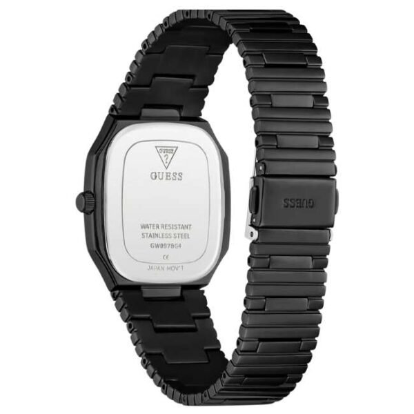 Guess Stainless Steel Black Men Watch GW0978G4
