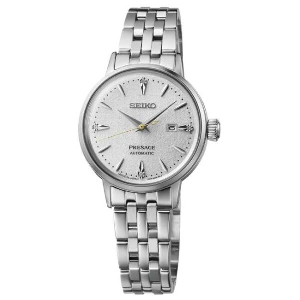 Seiko Presage Stainless Steel Silver Women Watch SRE017J1