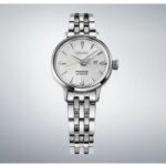 Seiko Presage Stainless Steel Silver Women Watch SRE017J1
