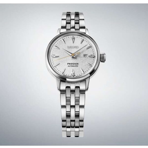 Seiko Presage Stainless Steel Silver Women Watch SRE017J1