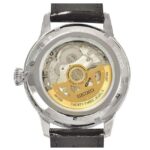 Seiko Presage Leather Black Men Watch SRPB43J1