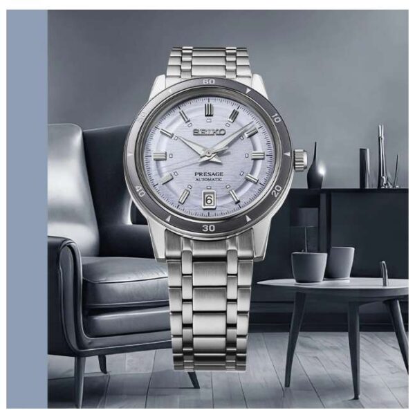 Seiko Presage Stainless Steel Silver Men Watch SRPL73J1