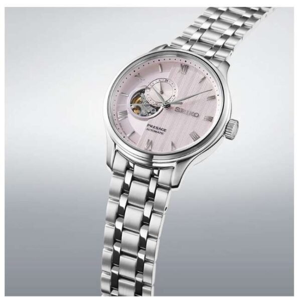 Seiko Presage Stainless Steel Silver Men Watch SSA465J1