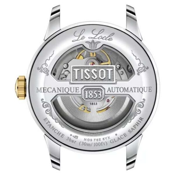 Tissot Le Locle Powermatic 80 Green Dial - Yellow Gold Two-Tone (T006.407.22.093.00)