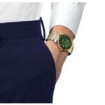 Tissot Le Locle Powermatic 80 Green Dial - Yellow Gold Two-Tone (T006.407.22.093.00)