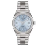 Tissot PR 100 Ice Blue Women's Watch 34mm - Stainless Steel (T151.822.11.351.00)