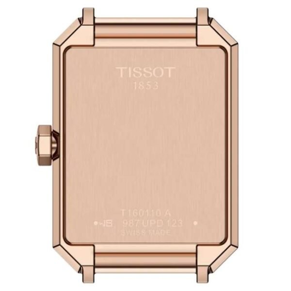 tissot srv stainless steel rose gold women watch t1601103304600