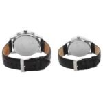 Guess Leather Black Men Watch W25093P1