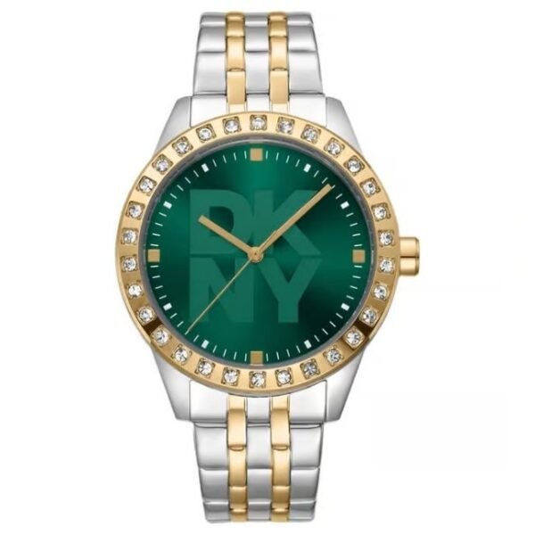 DKNY Parsons Glitz Analog Green Round Dial Women's Watch - DK1L059M0075