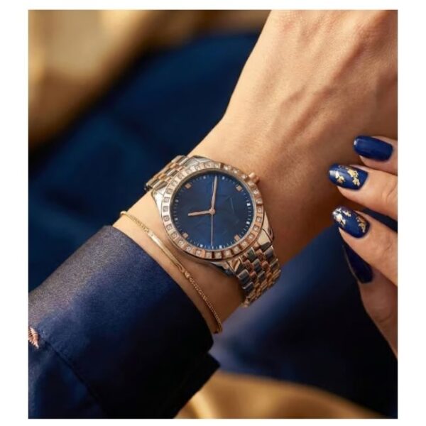 DKNY Parsons Glitz Analog Blue Round Dial Women's Watch - DK1L059M0085