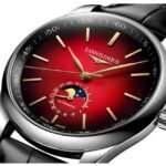 Longines Black Alligator Strap Men Watch L29194092