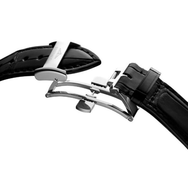 Longines Black Alligator Strap Men Watch L29194092