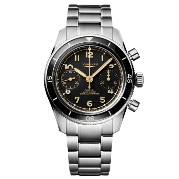 Longines Silver Stainless Steel Men Watch L37214536