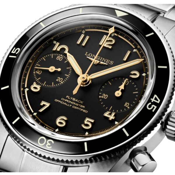 Longines Silver Stainless Steel Men Watch L37214536