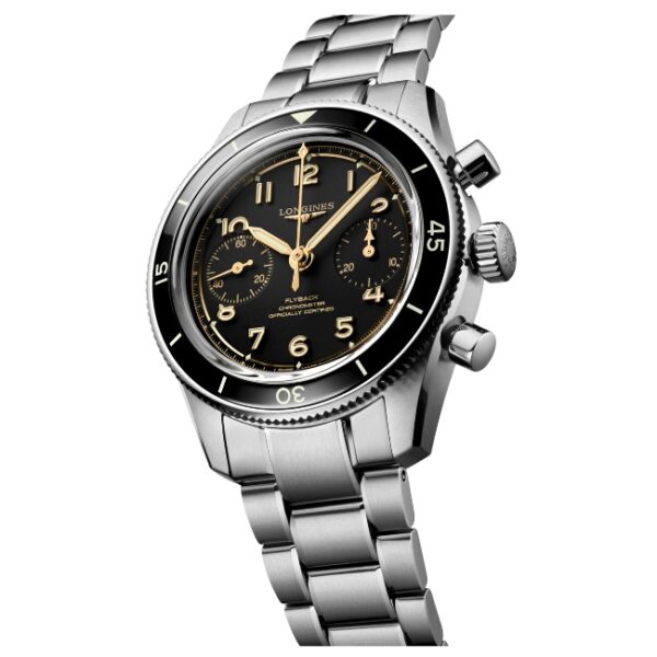 Longines Silver Stainless Steel Men Watch L37214536