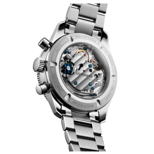 Longines Silver Stainless Steel Men Watch L37214536