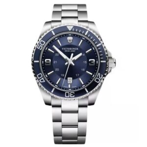 Victorinox Maverick Gs Large Blue Bezel & Dial Bracelet -242007