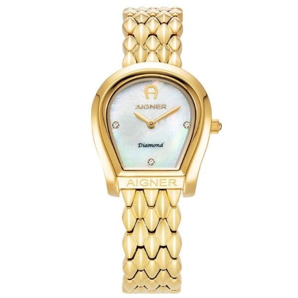 Aigner Bitonto Diamond 28 MM Dial Stainless Steel Watch for Women-AIAGW231004W