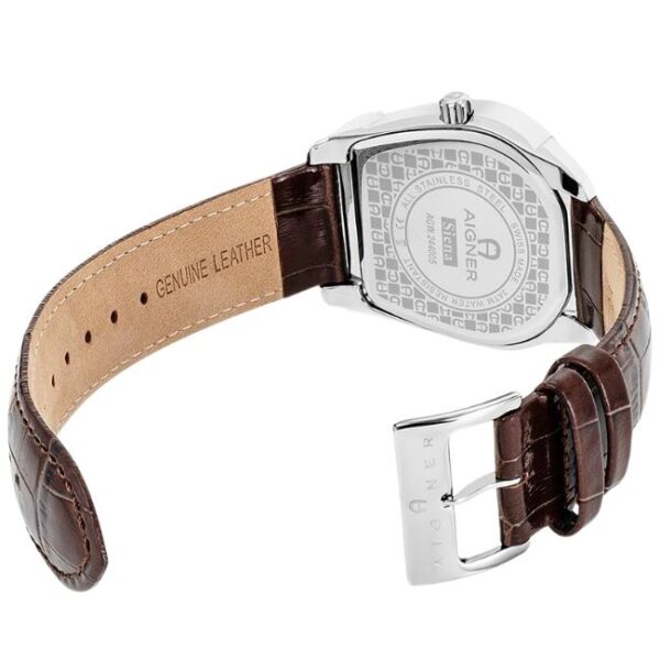 Aigner Siena 40 MM Dial Stainless Steel Watch for Men - AIAGW244005W