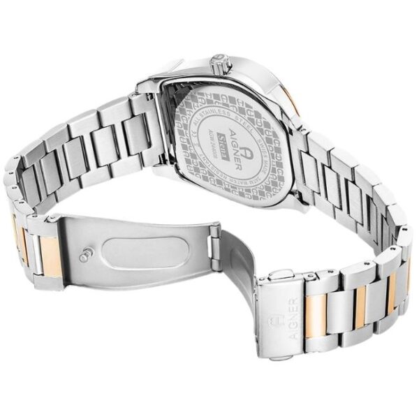 Aigner Siena 40 MM Dial Stainless Steel Watch for Men - AIAGW244008W