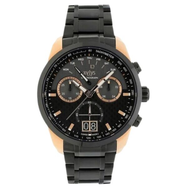 Xylys Quartz Chronograph Grey Dial Watch for Men NL40027KM02