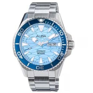 Alba Blue Dial Automatic Watch -A3B023X1