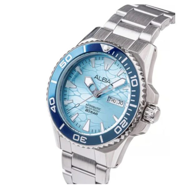 Alba Blue Dial Automatic Watch -A3B023X1