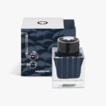 Montblanc Ink Bottle, Meisterstück Around the World in 80 Days, Coal Blue, 50 ml - 134408